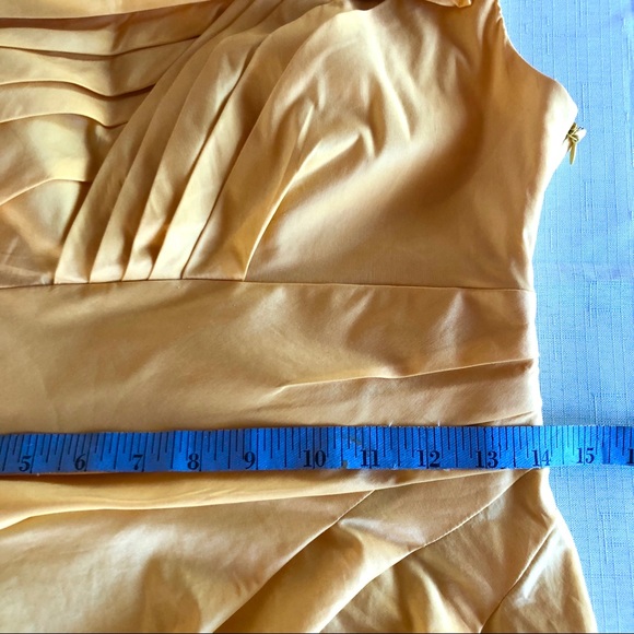 🌻 Suzi Chin for Maggy Boutique Yellow Dress - Picture 7 of 8